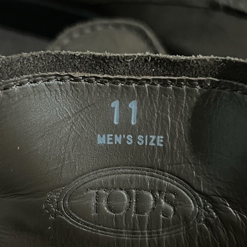 Tod's Polacchino Suede Leather Boots like new brown size 45.5-46