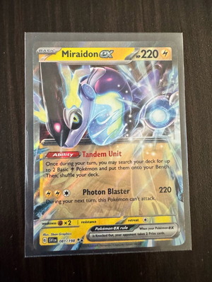 Miraidon ex like new