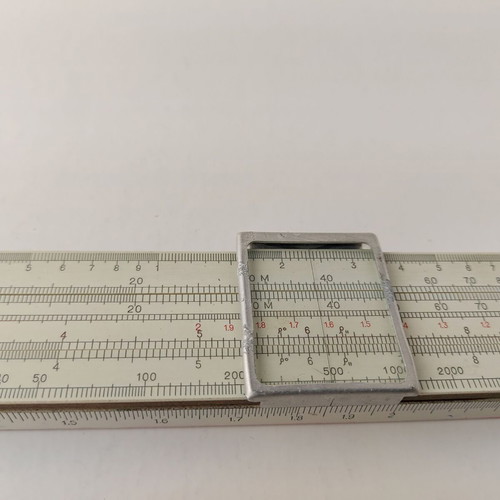Soviet Russian Engineering Slide Rule Leningrad 1969 used