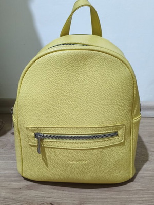 Pull&Bear women's backpack used, yellow