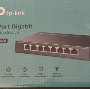 TP-Link 8-Port 10/100/1000Mbps Desktop Network Switch