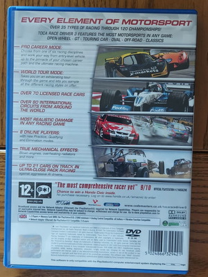 PlayStation 2 Toca Race Driver 3 used
