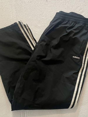 Adidas Vintage Windbreaker Track Pants like new, black, XXL