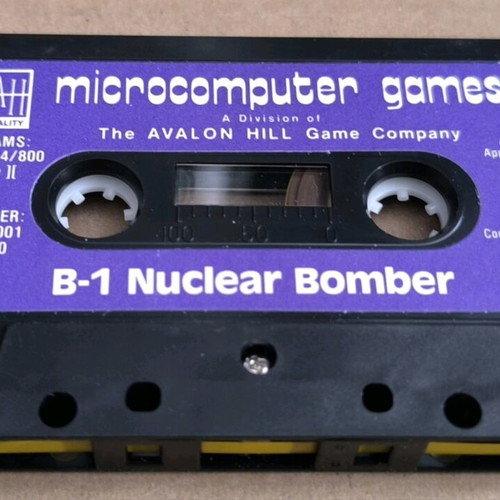 B-1 Nuclear Bomber game like new, complete box