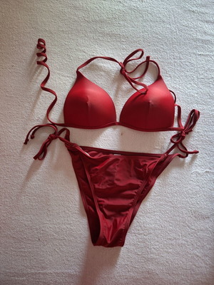 Shein red bikini new