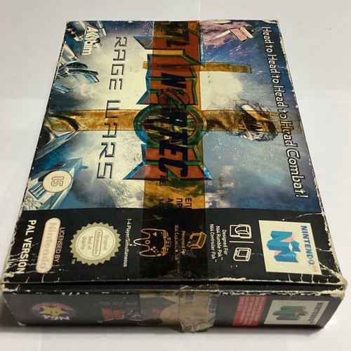 Nintendo 64 Turok Rage Wars new, English version, PAL, with Greek manual
