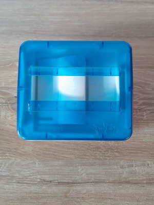 Post-it holder for Z-Notes used, turquoise