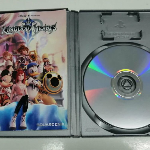 Kingdom Hearts II Platinum PS2 game like new, English