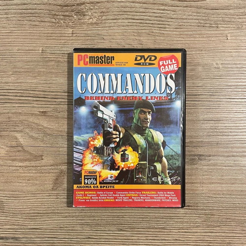 Commandos Behind Enemy Lines PC DVD used, full game