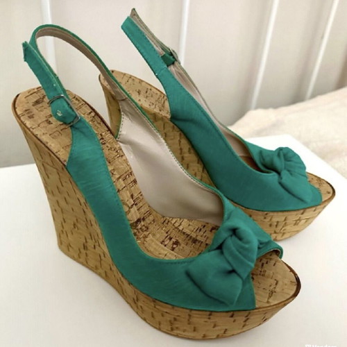 Summer shoes used, pack of 6 pairs, size 39