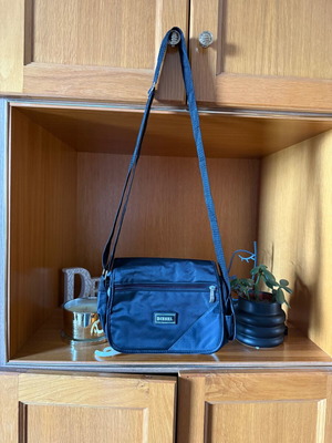 Men's black sports bag new