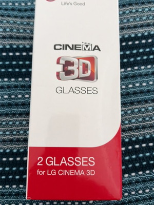 LG Cinema 3D Glasses AG-F310 pack of 2 new, passive