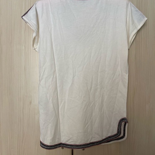Massimo Dutti T-shirt size S like new, cream tunic style