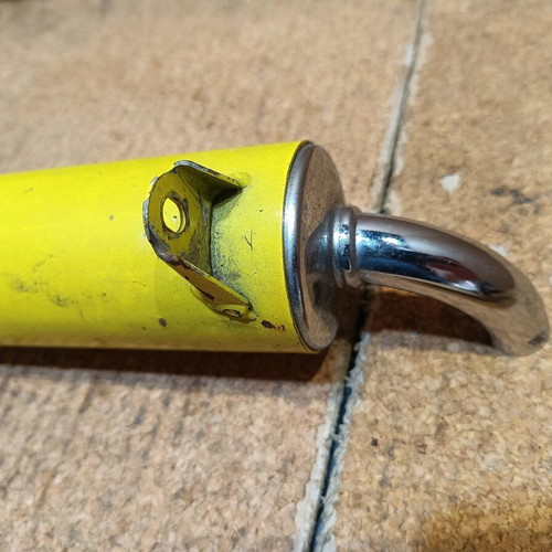 Exhaust silencer used from two-stroke