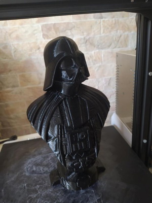 Darth Vader 25cm 3D Printed Bust, Star Wars