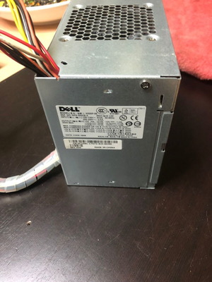 Dell power supply used, functional for PC