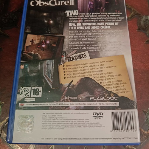 Obscure II παιχνίδι PlayStation 2