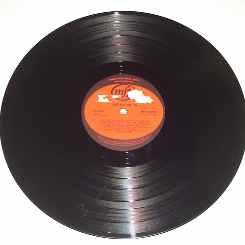 Hot Hits 15 vinyl record used, pop