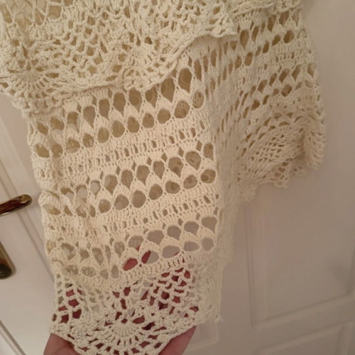 Bsb knitted dress used, beige, size S