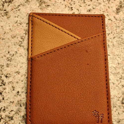 Card holder new, brown