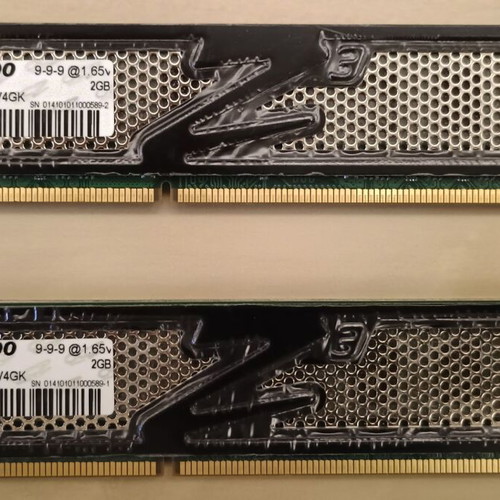 OCZ Obsidian Series 4GB DDR3 RAM memories like new