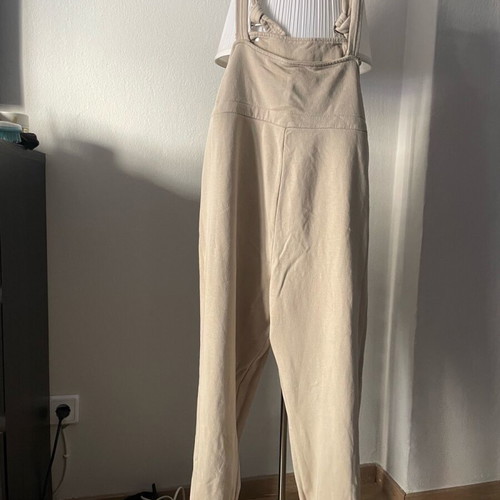 One-piece jumpsuit like new, size up to L with drawstring waist