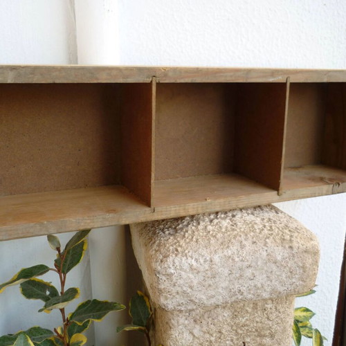 Wooden vintage file drawer used from the 1960s