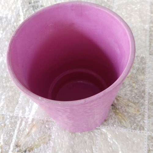 Pink vase used with simple design
