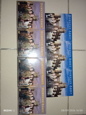 Πακέτο DVD Downton Abbey, πλήρεις 1ος και 2ος κύκλος, 7 δίσκοι