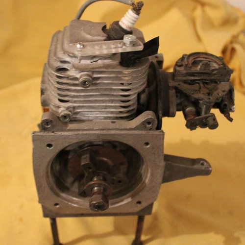 Comer 60cc Two-Stroke Engine Cutaway Used for Educational Purposes