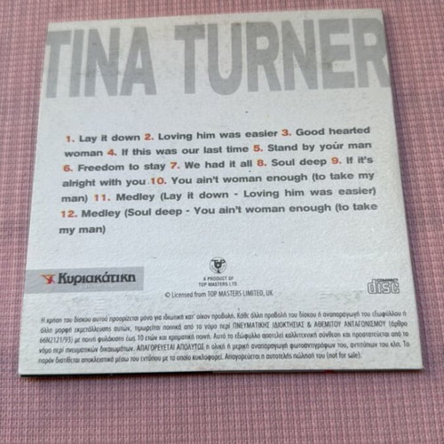 Tina Turner Keeps on Rockin' CD