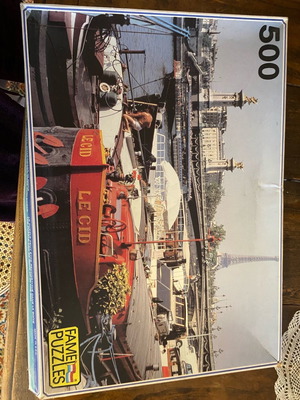 Παζλ Fame Puzzles 500 κομματιών μεταχειρισμένο, άποψη του Σηκουάνα