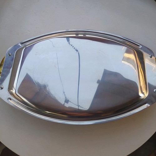 Vintage serving platters used