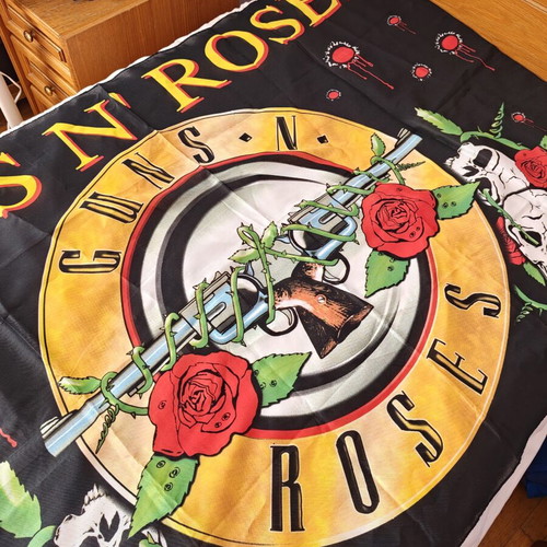 Guns n Roses fabric wall tapestry like new
