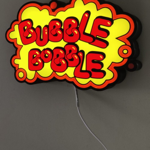 Bubble Bobble lamp like new, USB with switch