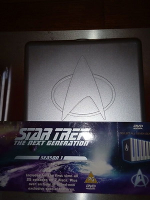 Star Trek The Next Generation S1 7 DVD box set like new