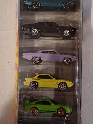 Hot Wheels Fast and Furious 5 Pack Set brand new