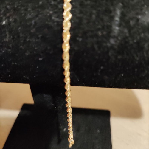 Gold 14K chain bracelet new, 20cm, 4.3g