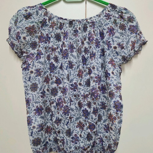 Zara Basic colorful thin summer top like new
