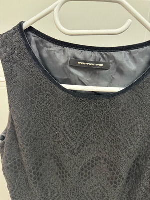 Fornarina jacquard black midi dress like new, XS size
