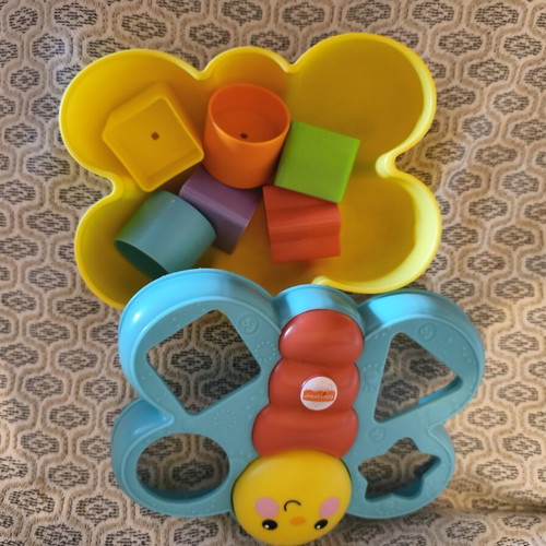 Fisher Price Educational Butterfly Shape Sorter like new