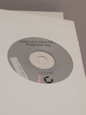 Programming book ADO and ADO.NET used, English, with CD