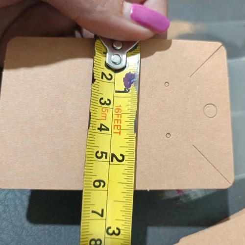 Paper Display Cards for Earrings and Necklaces, Pack of 15, New