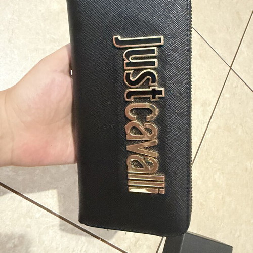 Just Cavalli wallet like new, black