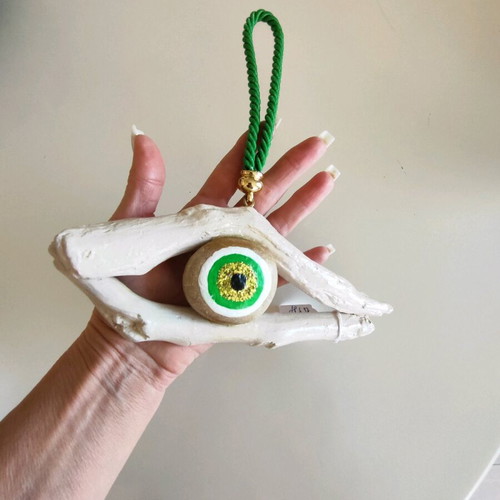 Handmade eye charm for good luck 31×23