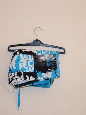 Puma board shorts swimwear, blue black M
