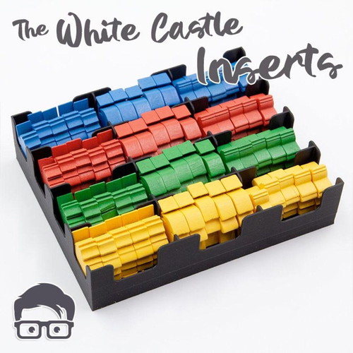 The White Castle Board Game Organizer new, fits sleeved cards
