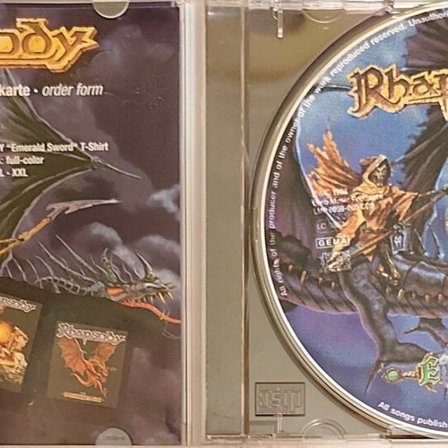 Rhapsody Emerald Sword CD single near mint