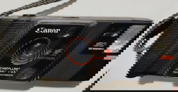 Vintage 1982 Cannon Snappy 50 φωτογραφική μηχανή
