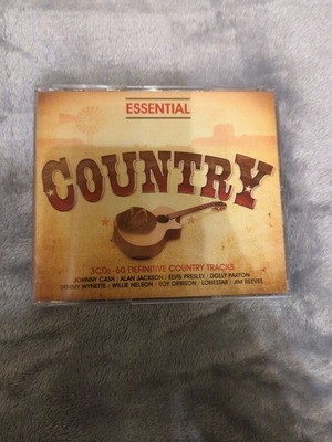 Country Essential 3 CD used, excellent condition